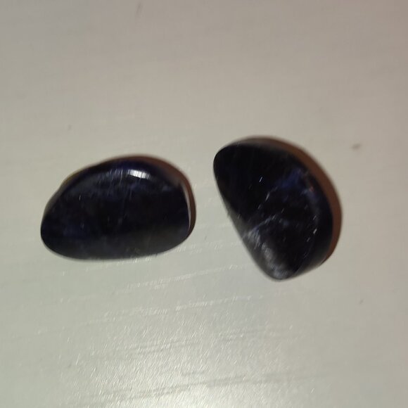 Retro Style Earrings Studs Vintage Tear Drop Teardrop 70s Lightweight - Picture 2 of 7